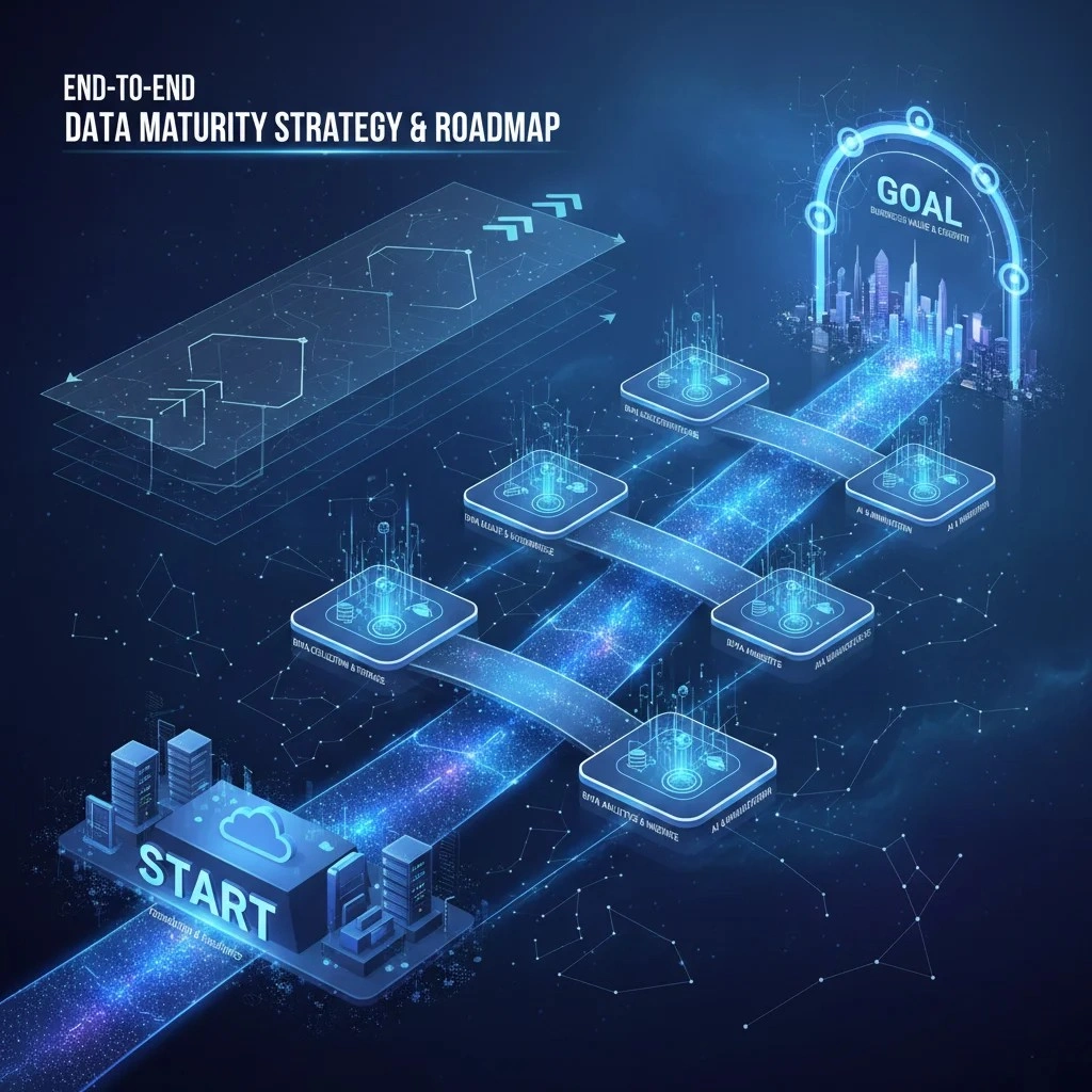 End-to-End Data Maturity Strategy & Roadmap