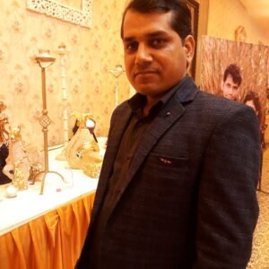 Man in a formal blazer